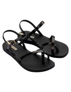 IPANEMA FASHION SAND VIII FEM BLACK/GOLD BLACK 82842