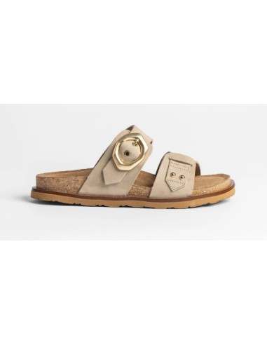 Sandalia plana BOLUS-254 Beige YOKONO