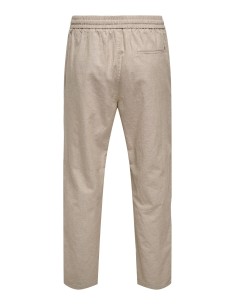 ONSLINUS CROP 0007 COT LIN PNT NOOS Coriander TWO TONE (WHITE) 2