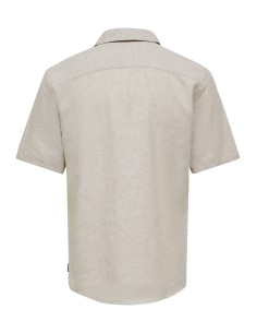 ONSCAIDEN SS SOLID RESORT LINEN NOOS Chinchilla 2