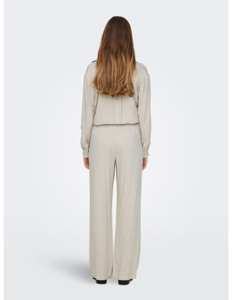JDYCAYA LINEN MW PANT WVN NOOS Moonbeam
