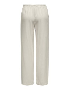 JDYCAYA LINEN MW PANT WVN NOOS Moonbeam 2