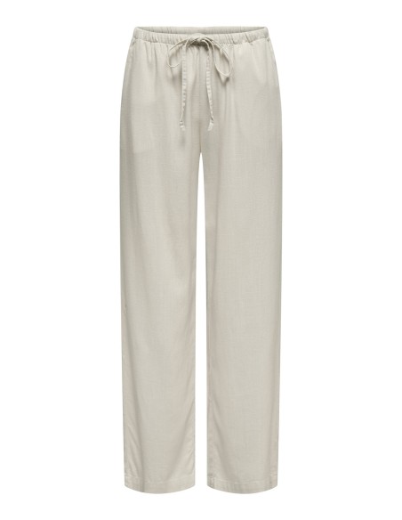 JDYCAYA LINEN MW PANT WVN NOOS Moonbeam