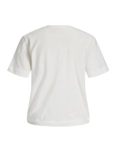 CAMISETA JXSUTTON PRINT BOXY SS TEE JRS Cloud Dancer LET GO! 2