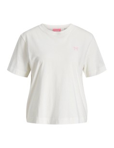 CAMISETA JXSUTTON PRINT BOXY SS TEE JRS Cloud Dancer BOW