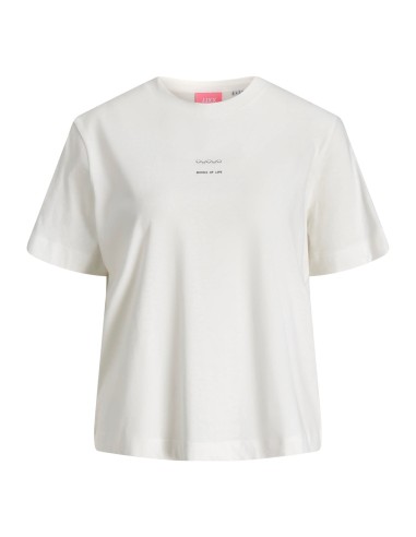 CAMISETA JXSUTTON PRINT BOXY SS TEE JRS Cloud Dancer MOODS OF LIFE