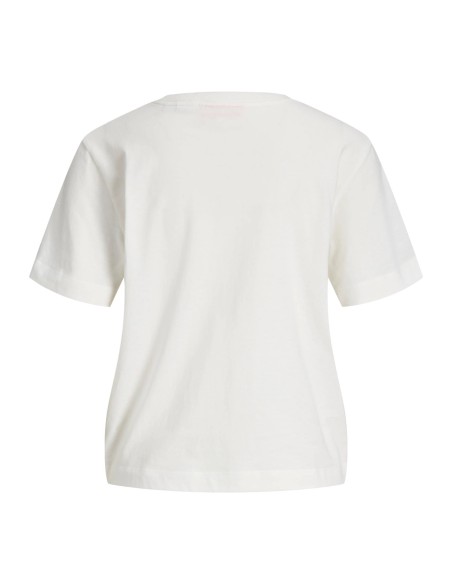 CAMISETA JXSUTTON PRINT BOXY SS TEE JRS Cloud Dancer MOODS OF LIFE