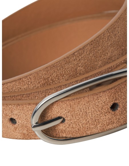 CINTURON JXJESSICA SYN SUEDE BELT ACC Cornstalk W. SILVER