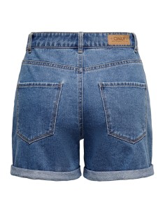ONLVEGA HW MOM DNM SHORTS NOOS Medium Blue Denim 2
