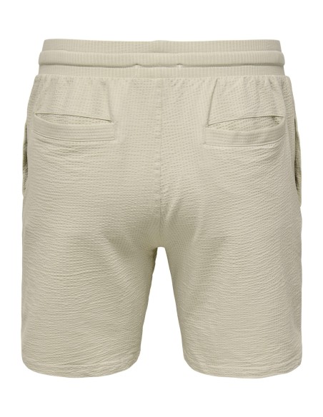 ONSKIAN LIFE STRAIGHT SEERS. SHORTS NOOS Silver Lining