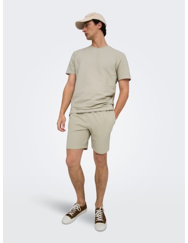 ONSKIAN LIFE STRAIGHT SEERS. SHORTS NOOS Silver Lining