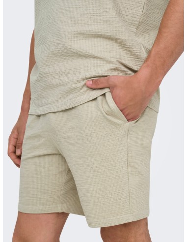 ONSKIAN LIFE STRAIGHT SEERS. SHORTS NOOS Silver Lining