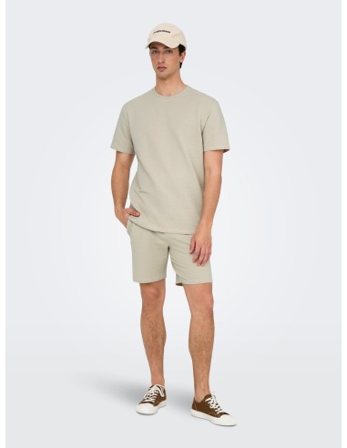 ONSKIAN LIFE STRAIGHT SEERS. SHORTS NOOS Silver Lining