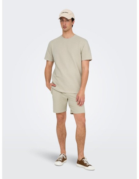 ONSKIAN LIFE STRAIGHT SEERS. SHORTS NOOS Silver Lining