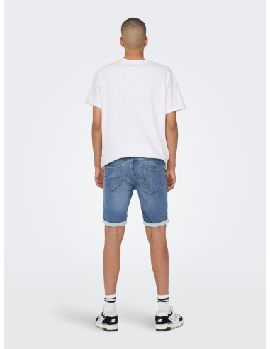 BERMUDAS VAQUERAS ONSPLY JOG MB 8584 PIM DNM SHORTS NOOS Blue Denim