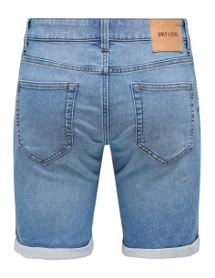 BERMUDAS VAQUERAS ONSPLY JOG MB 8584 PIM DNM SHORTS NOOS Blue Denim 2