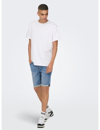 BERMUDAS VAQUERAS ONSPLY JOG MB 8584 PIM DNM SHORTS NOOS Blue Denim