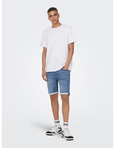 BERMUDAS VAQUERAS ONSPLY JOG MB 8584 PIM DNM SHORTS NOOS Blue Denim
