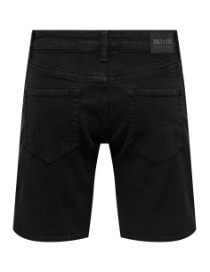 BERMUDAS VAQUERA ONSWEFT BOX PIM DNM SHORTS Black/Negro 2