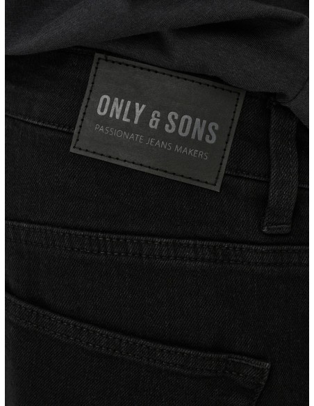 BERMUDAS VAQUERA ONSWEFT BOX PIM DNM SHORTS Black/Negro