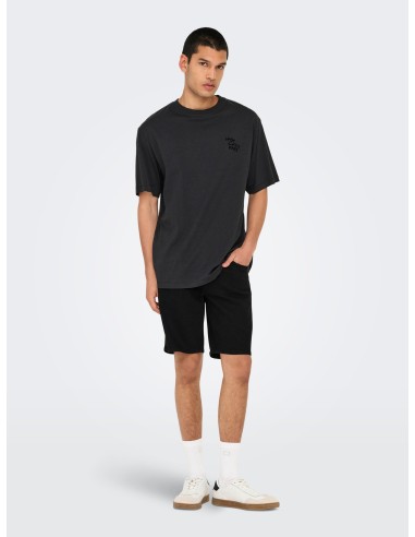 BERMUDAS VAQUERA ONSWEFT BOX PIM DNM SHORTS Black/Negro