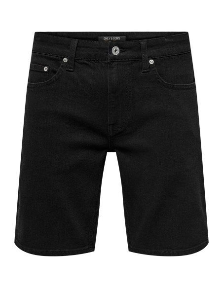 BERMUDAS VAQUERA ONSWEFT BOX PIM DNM SHORTS Black/Negro