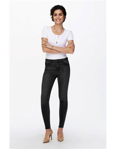 VAQUEROS SKINNY onlANA Black/Negro