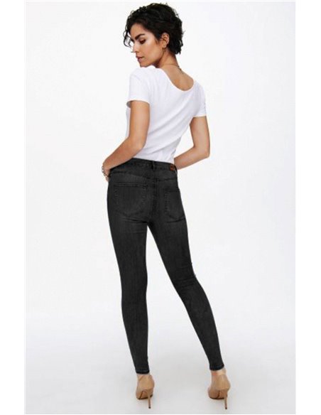 VAQUEROS SKINNY onlANA Black/Negro