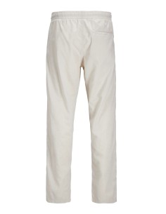 PANTALÓN LINO JPSTKANE SUMMER LINEN BLEND JOGGER SN Feather Gray 2