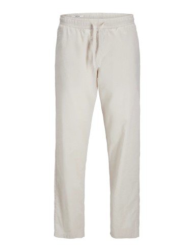 PANTALÓN LINO JPSTKANE SUMMER LINEN BLEND JOGGER SN Feather Gray
