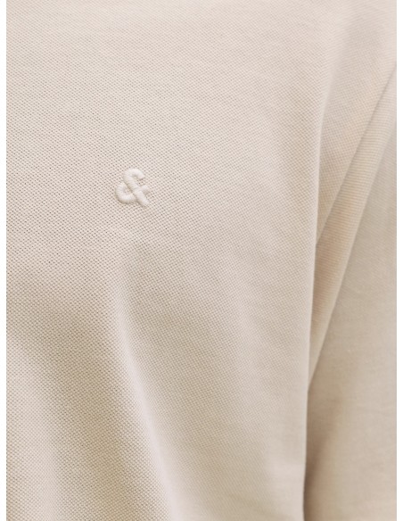 POLO JJEBASIC POLO SS NOOS Moonbeam/Beige