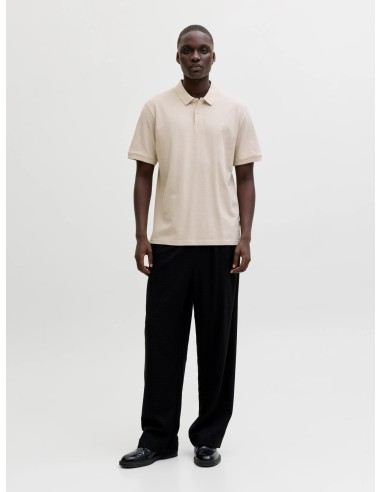 POLO JJEBASIC POLO SS NOOS Moonbeam/Beige