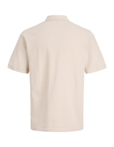 POLO JJEBASIC POLO SS NOOS Moonbeam/Beige