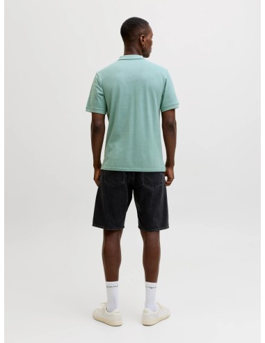 POLO JJEBASIC POLO SS NOOS Mineral Blue/Azul Mineral