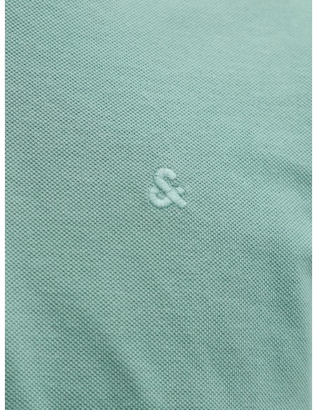POLO JJEBASIC POLO SS NOOS Mineral Blue/Azul Mineral