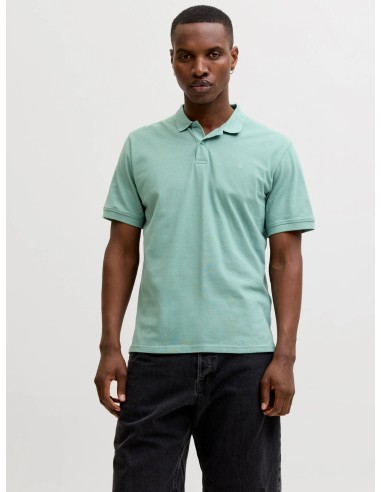 POLO JJEBASIC POLO SS NOOS Mineral Blue/Azul Mineral