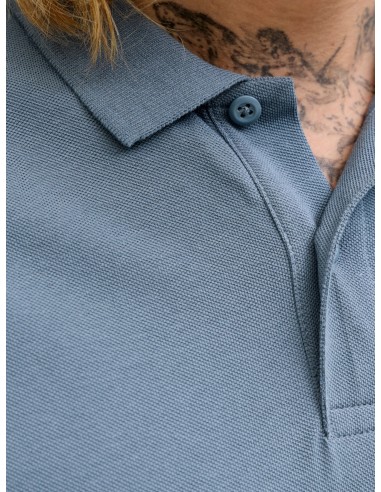 POLO JJEBASIC POLO SS NOOS Blue Mirage/Azul