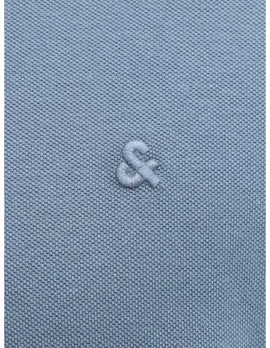 POLO JJEBASIC POLO SS NOOS Blue Mirage/Azul