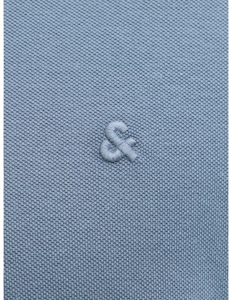 POLO JJEBASIC POLO SS NOOS Blue Mirage/Azul