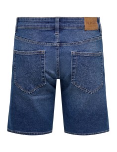 BERMUDAS VAQUERAS ONSWEFT BOX PIM DNM SHORTS Medium Blue Denim 2