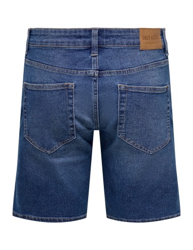 BERMUDAS VAQUERAS ONSWEFT BOX PIM DNM SHORTS Medium Blue Denim