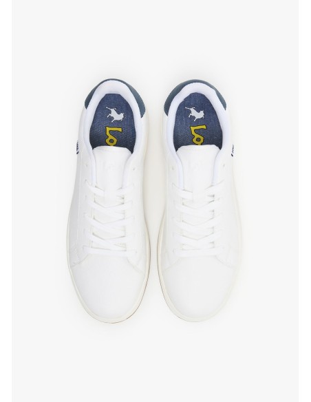 Bambas Básicas Tenis cordones Blanca 64489 LOIS