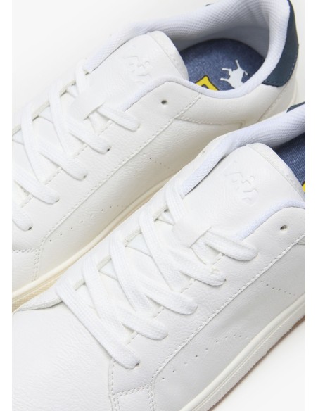 Bambas Básicas Tenis cordones Blanca 64489 LOIS