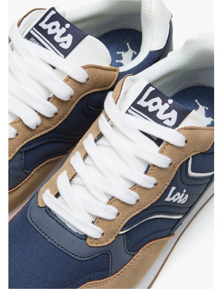 Sneakers Tiempo Libre running combinado Azul 64525 LOIS