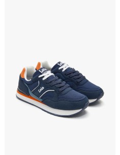 Sneaker casual running combinado marino Lois 64525 2