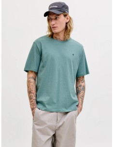 CAMISETA JJEPAULOS TEE SS CREW NECK NOOS Mineral Blue 2
