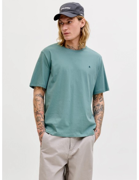 CAMISETA JJEPAULOS TEE SS CREW NECK NOOS Mineral Blue