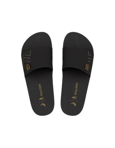 CHANCLA RIDER R10 SLIDE AD 12562 Black/Black/Gold