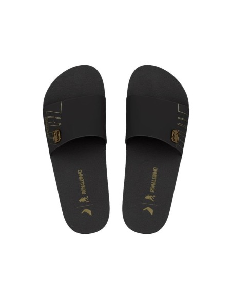 CHANCLA RIDER R10 SLIDE AD 12562 Black/Black/Gold
