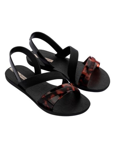 IPANEMA VIBRANT SANDAL FEM 83767 Black/Turtle/Beige